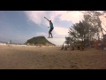 Pontal Slackline PRO 2015 FSRJ Classificatórias Luca Rocha X Cleyton Chapolin 