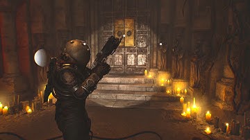 Cronos The New Dawn | Church Door Puzzle Gameplay - Mysterious Engraving | Find way open church door