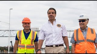Touring the 2nd span of the Kosciuszko Bridge
