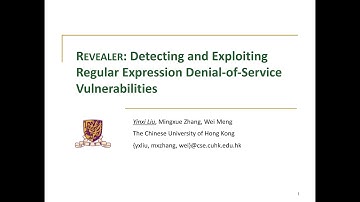 Revealer: Detecting and Exploiting Regular Expression Denial-of-Service Vulnerabilities