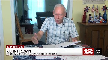Man calls 12 after hackers steal thousands