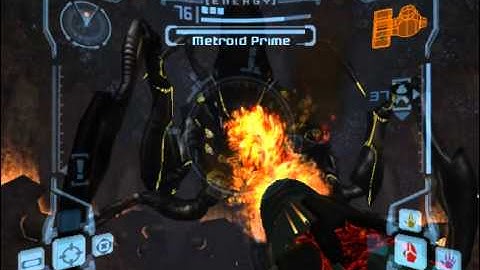 Flamethrower vs Metroid Prime Power Form