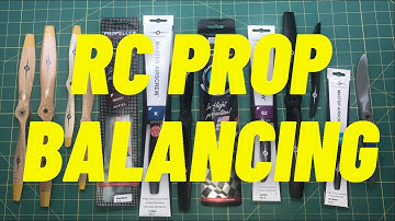 How to balance an RC Plane Propeller