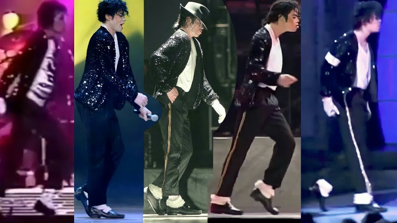 Billie Jean Moonwalk Evolution I Michael Jackson 1983 2009 High Quality
