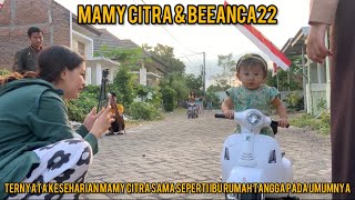This is what MAMY CITRA and BOS MUDA's daily life looks like‼️Nyoride with BEEANCA 22