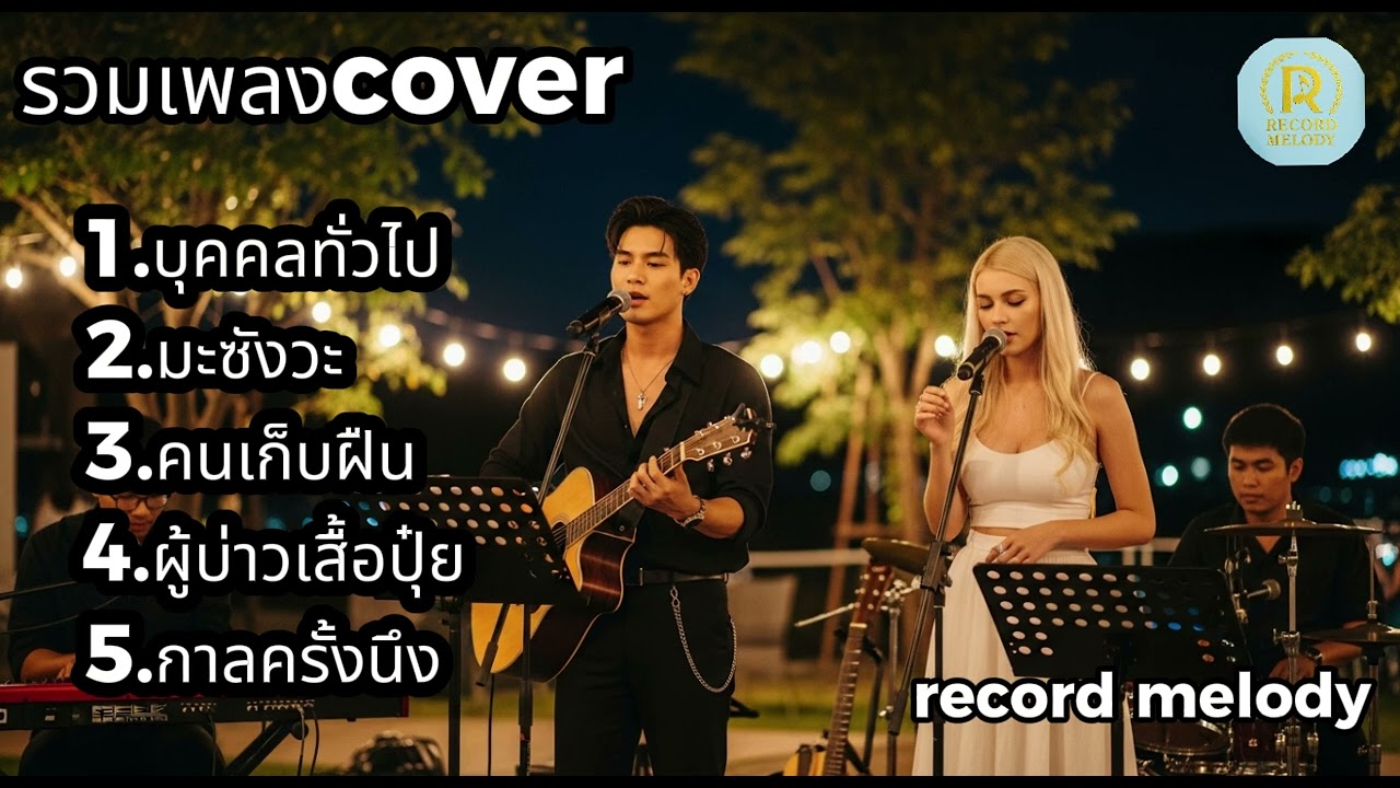 รวม 5 เพลง Cover ฮิตตลอดกาล ฟังต่อเนื่อง [Record Melody]