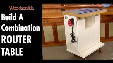 Build A Combination ROUTER TABLE! - Part 1