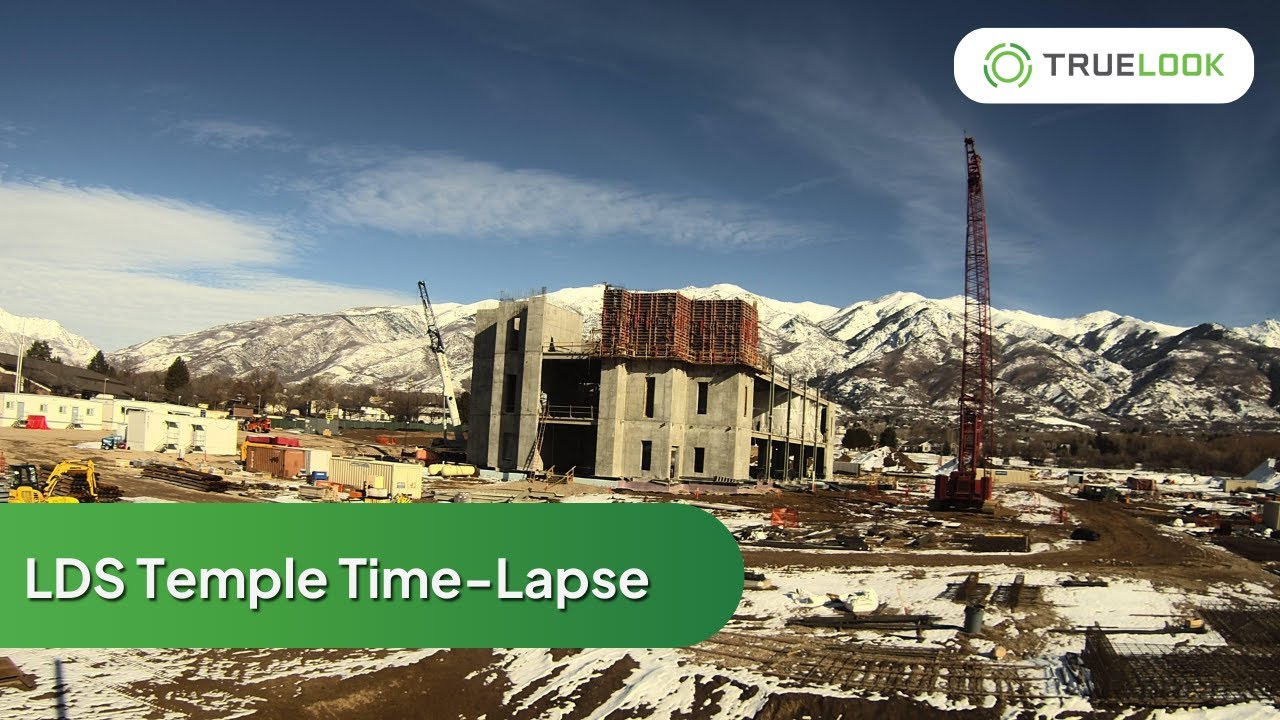 Utah LDS Temple | Construction Time-Lapse