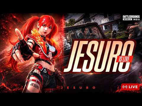 BGMI LIVE: ANDHA RUSH GAMEPLAY 🤡| JESURO ❤️| #bgmilive #bgmi