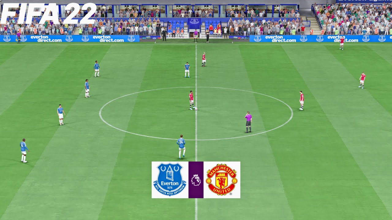 Everton vs Manchester United - Premier League Match | FIFA 22 PS5 Gameplay