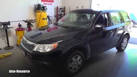 Subaru Idle Relearn Procedure