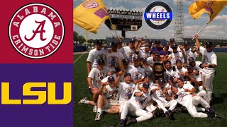 #1 Alabama vs #2 LSU | 1997 College World Series Championship Game | College Baseball Highlights Eagle 98 1 Lsu Baseball