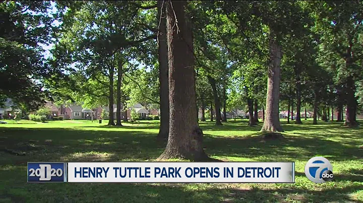 Henry Tuttle Park opens in Detroit