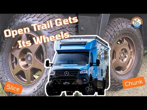 New Sprinter Super Single Adapters for our Mercedes Tiffin Open Trail from Van Compass