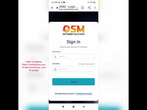 how to login in osmose technology new website osmtechno.com international plan