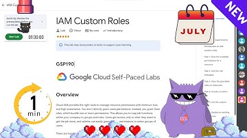 IAM Custom Roles | #2025 | #GSP190 |#qwiklabs |Solution
