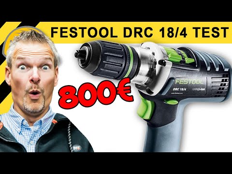 800,-€ AKKUSCHRAUBER TEST - FESTOOL DRC 18/4 Li 5,2 QUADRIVE & Vergleich FEIN, METABO & BOSCH