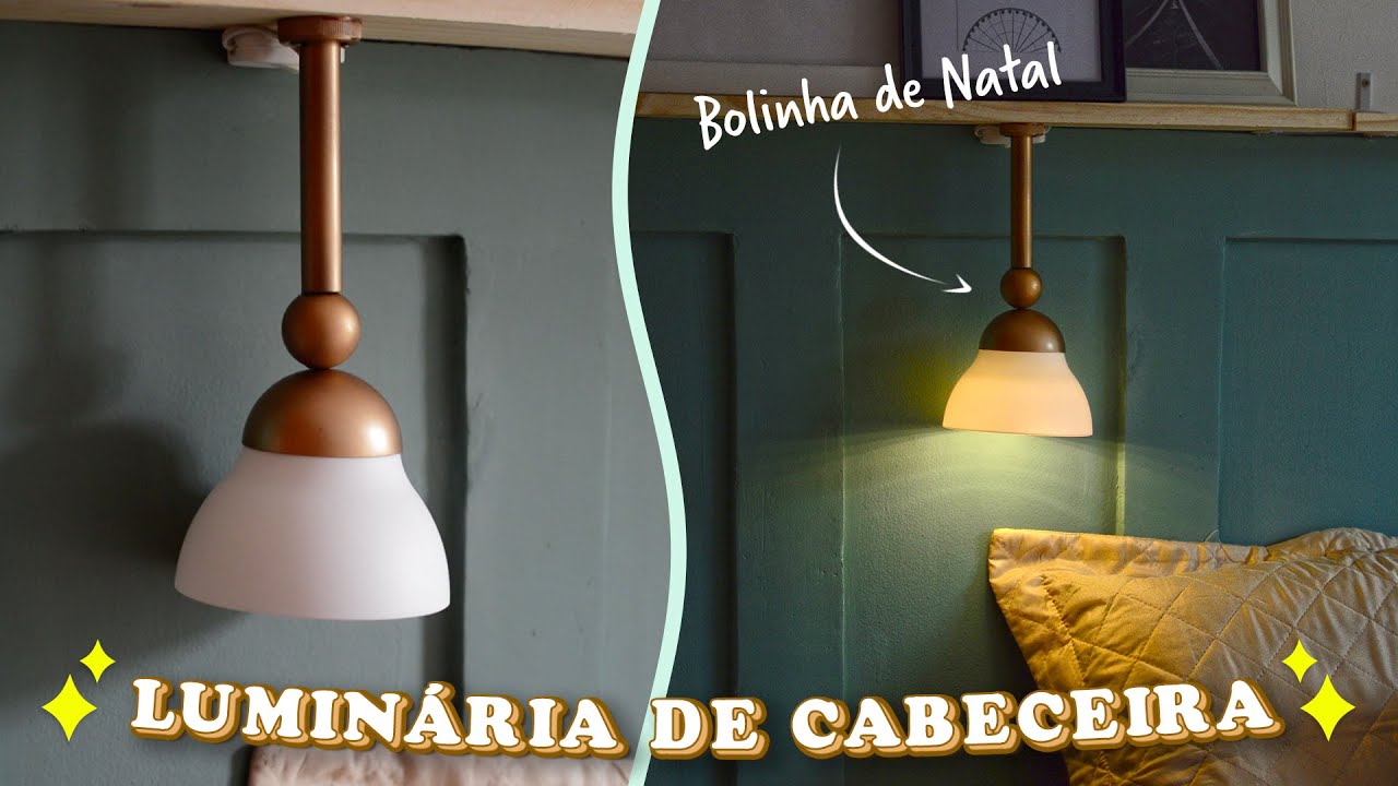 COMO FAZER LUMINÁRIA FÁCIL E BARATA PARA QUARTO AFFORDABLE Home Decor