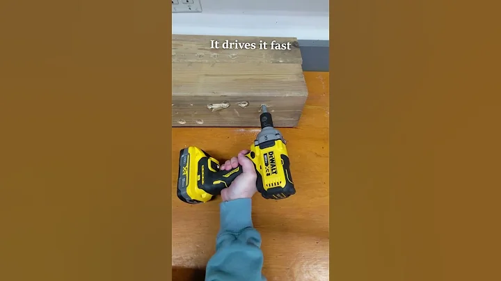 DeWalt DCF891 Impact Wrench Driving Huge Lag Without Drilling #shorts