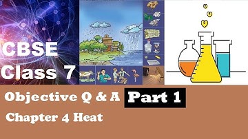 CBSE Class 7 Science objective MCQs question answer Chapter 4 Heat