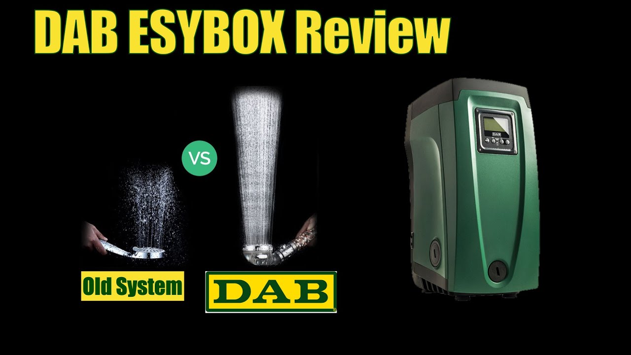 DAB eSYBOX Review!  Boost Your Water Pressure!!