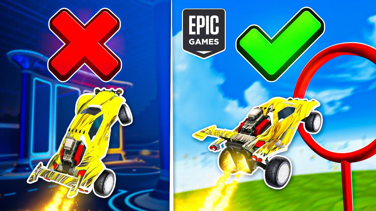 How to PLAY MAPS In ROCKET LEAGUE On EPIC GAMES [2024] YouTube