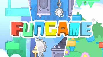 "Fungame" by latteeee, QuixonicGD, azar28games | Geometry dash 2.2