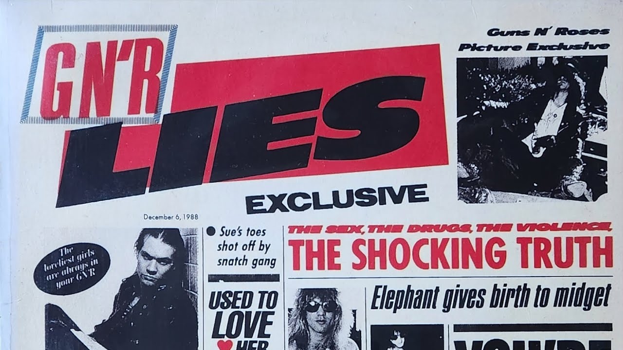 Guns N Roses - G N` R Lies.                                         One In A Million