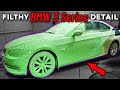 Car Detailing A FILTHY BMW - Interior & Exterior Deep Cleaning Restoration