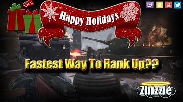 Fastest Way To Rank Up In Call Of Duty WWII! Spawn Killing, Plus 15 Kill Streak MG! Crazy SPM!