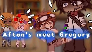 Aftons meet Gregory+a special guest [FNAF]•ft:afton family•||gacha club/GC||•\\my AU\\•