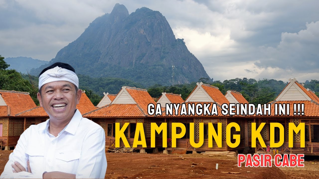 Dijamin Betah 😍 Pesona Keindahan Kampung KDM Pasir Cabe