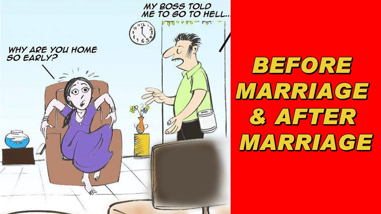 BEFORE MARRIAGE & AFTER MARRIAGE | WIFE AND HUSBAND FUNNY VIDEOS - YouTube