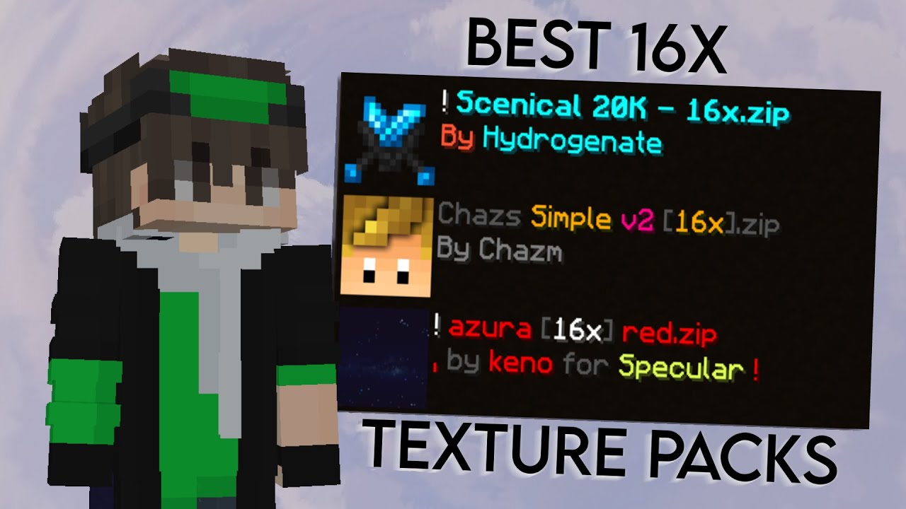 The BEST 16x Bedwars TEXTURE PACKS w/ASMR | Hypixel - YouTube