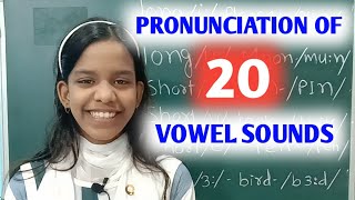 How to Pronounce 20 Vowel Sounds in British English | Vowel Sounds | Vowels | @ English with Nafi