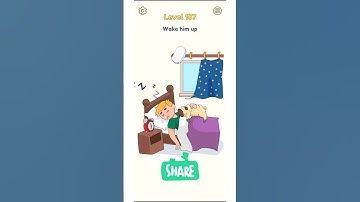 DOP 2 Gameplay Level 187 Wake Him Up Shorts Delete One Part Solution and Answer 🔥 Subscribe 🔥