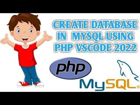 How to Create Database in PHP MySQL | PHP and MySQL Create Database