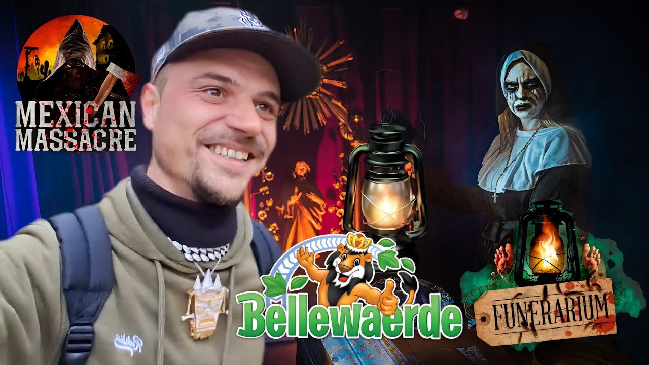 🎃⚰️FUNERARIUM DE BELLEWAERDE: JE SIGNE MA DERNIÈRE ATTRACTIONS!💀🎃