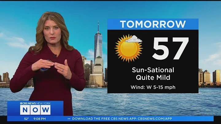 First Alert weather: CBS2 9 p.m. forecast
