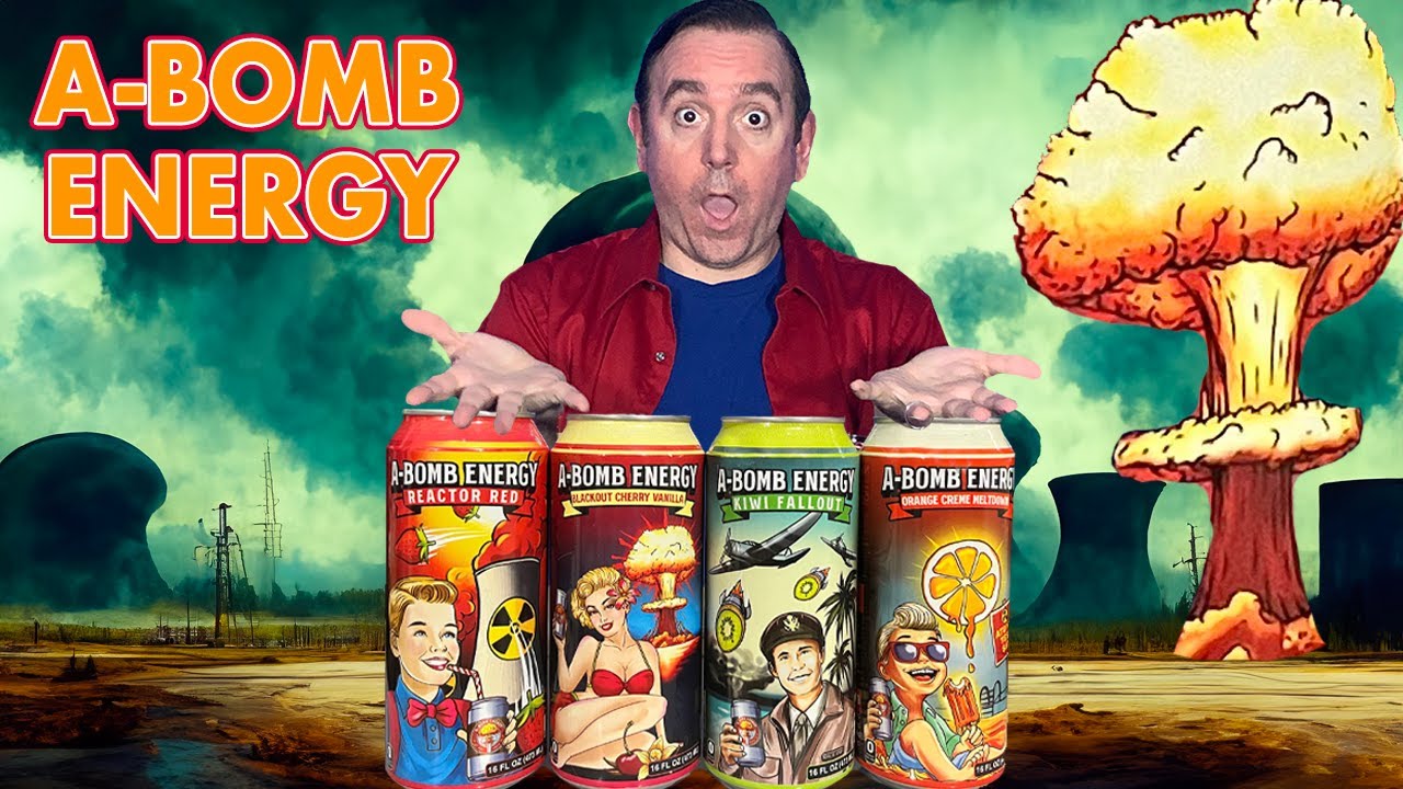 Are these flavors Da Bomb!?!?!  | A-Bomb Energy Drink Review