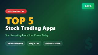 Top 5 Stock Trading Apps for Beginners 2026 | Best Mobile Investing Platforms
