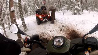 Can am outlander 400 vs Polaris sportsman 500