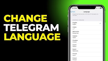 How to Change the Language of Telegram App in 2025 (Guide)