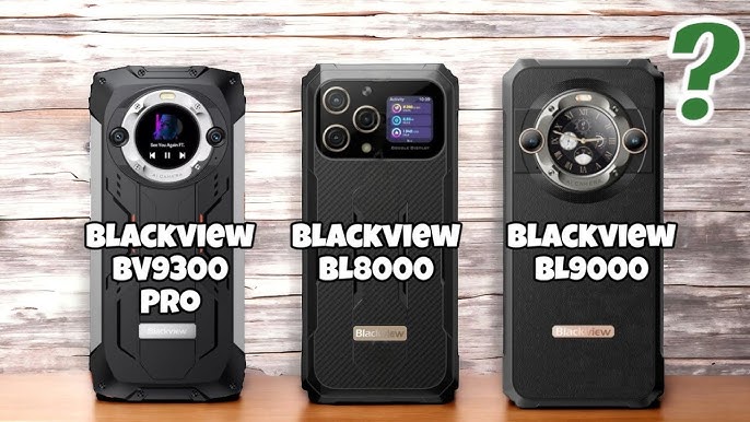 Blackview lança novos smartphones robustos BL9000 e BL8000