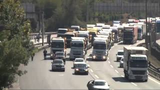 Temi Kitleyen Kamyoncu Eylemi