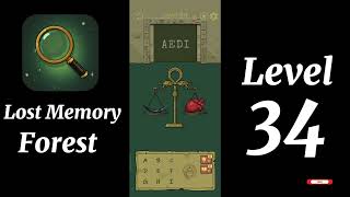 Lost Memory Forest Level 34 Walkthrough 🌲🧩 | Puzzle Solutions & Hints | Mini Boss