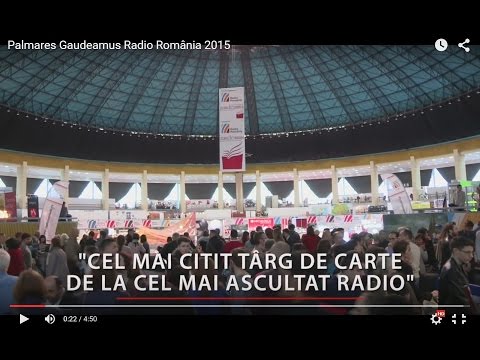 Palmares Gaudeamus Radio România 2015