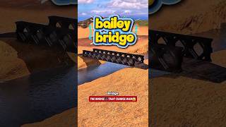 This Military Bridge Changed History🤯#Engineering #BridgeConstruction #HistoryFacts #AmazingFacts