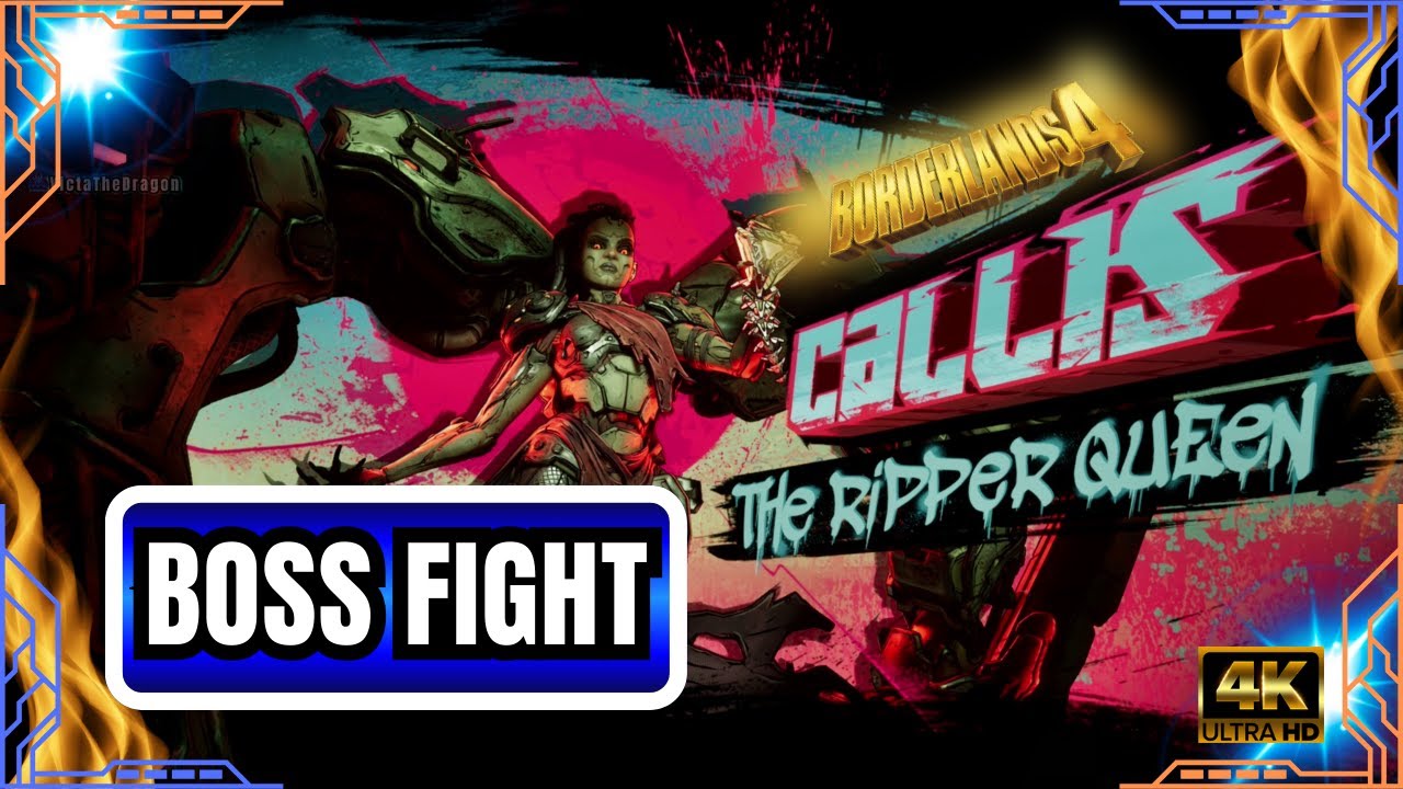 BORDERLANDS 4 – CALLIS, THE RIPPER QUEEN Boss Fight (No Commentary 4K ...