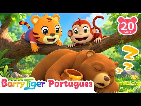 Amigos da Selva 🦁🌿 | Aprenda Animais da Selva | BarryTiger | LEFUN Kids TV